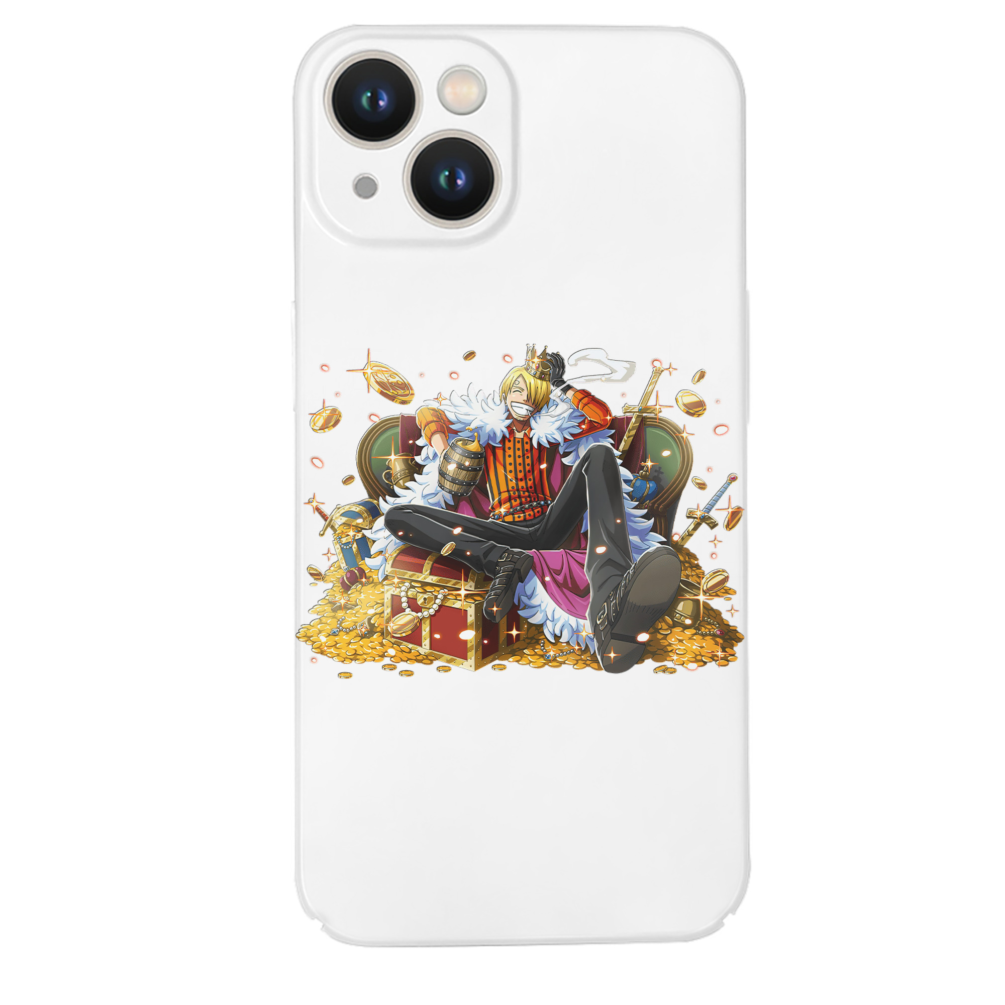 （画像用） ワンピース サンジ ONE PIECE Sanji 【iPhone 14シリーズ対応】ハードケース